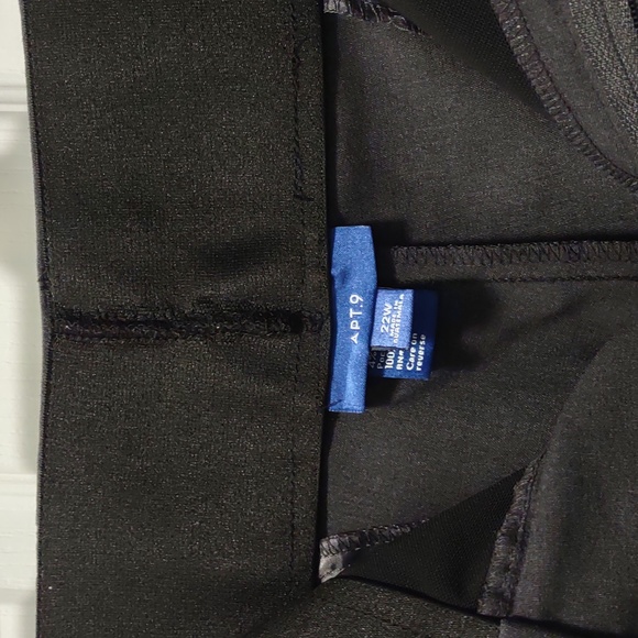 Apt. 9 Charcoal pants - Picture 4 of 7